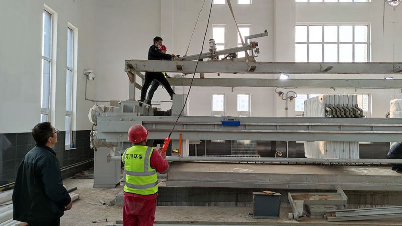 折疊帶式壓濾機(jī)的結(jié)構(gòu)特(te)點(diǎn)