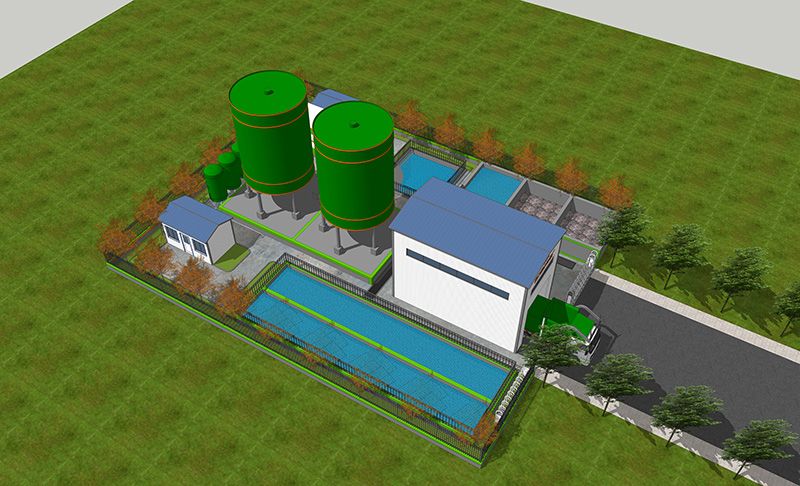 湖(hu)北(bei)蔴(ma)城某隧道汚水處理站項(xiàng)目