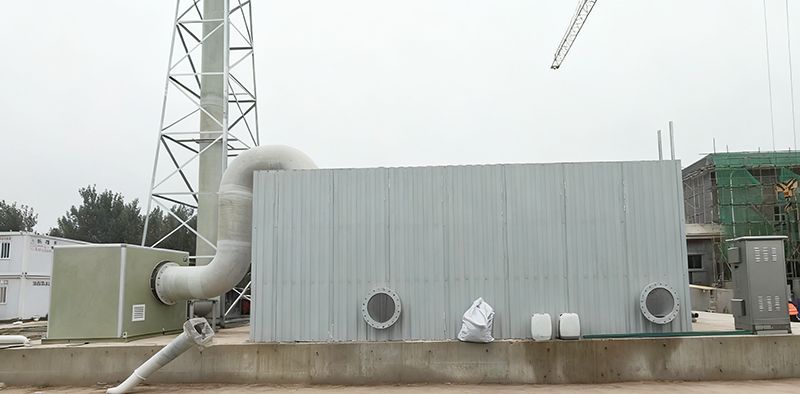 覇州汚水處理廠(chǎng)生物除臭項(xiàng)目